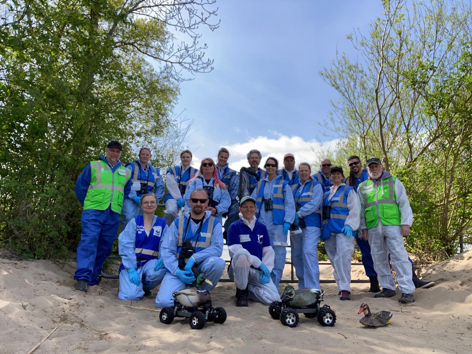 People on EUROWILD Specialist Field: Search and Rescue course
